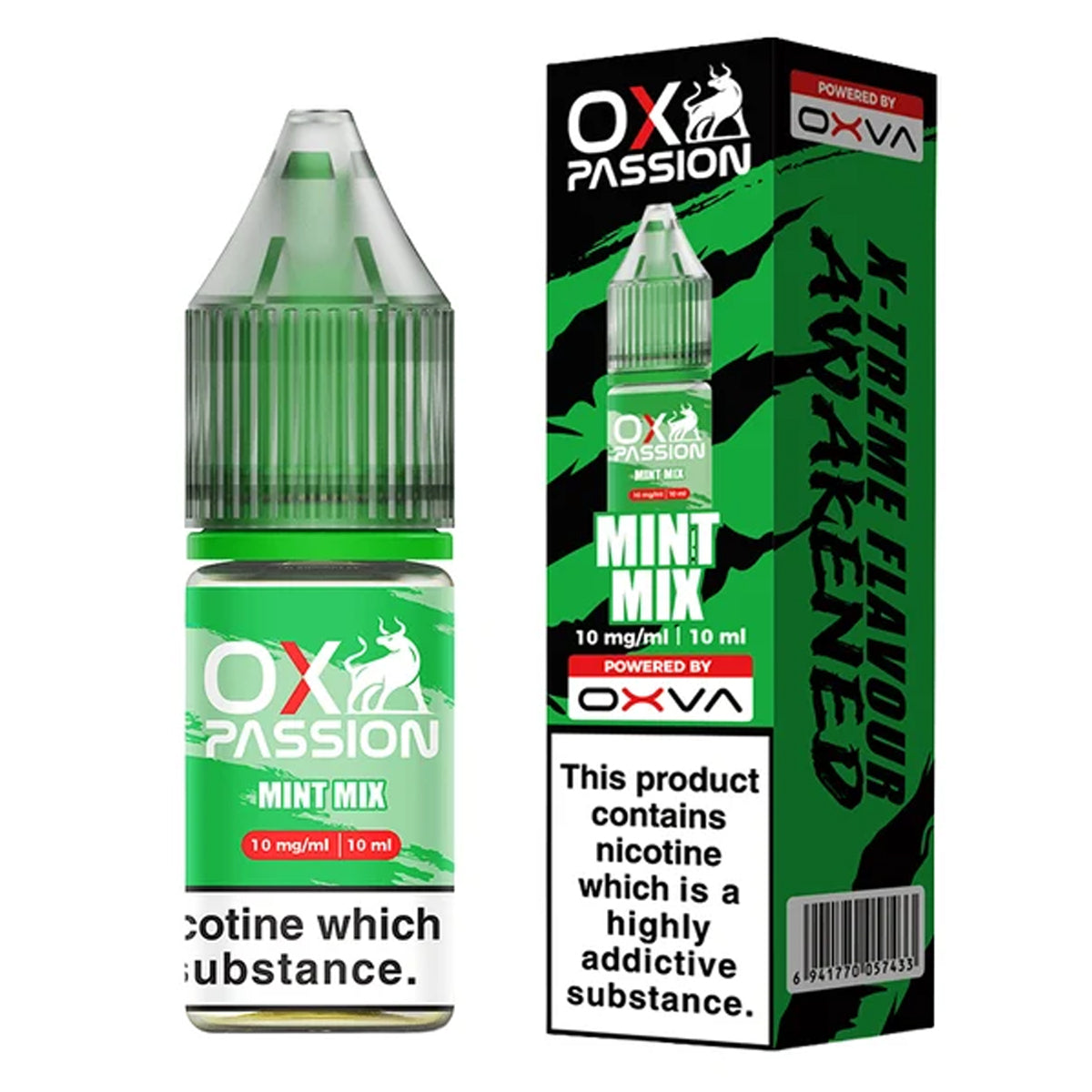 Mint Mix 10ml Nic Salt by OX Passion