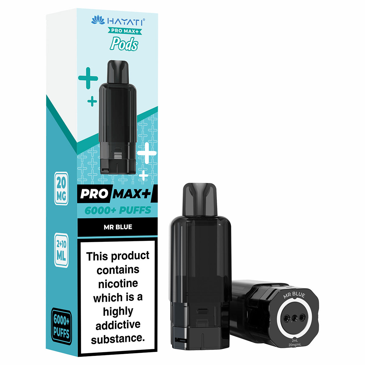 Mr Blue Pro Max Plus 6k Prefilled Pod by Hayati