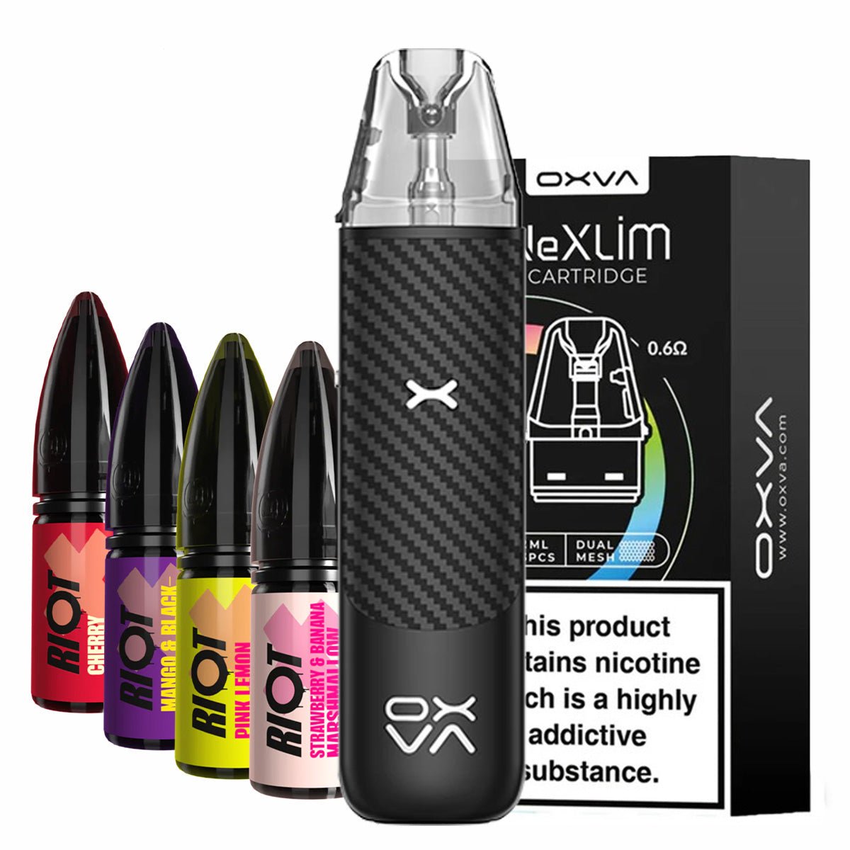 Nexlim Go Vape Pod Kit By Oxva Bundle Kit - Prime Vapes UK