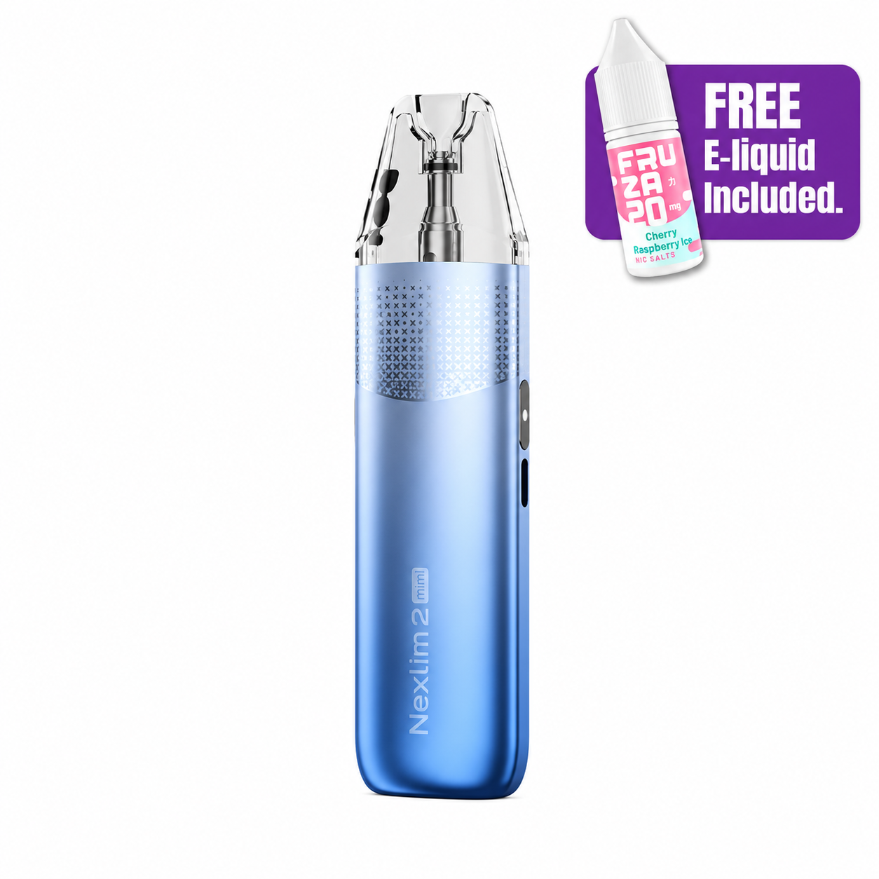 nexlim mini 2 vape kit by oxva blue
