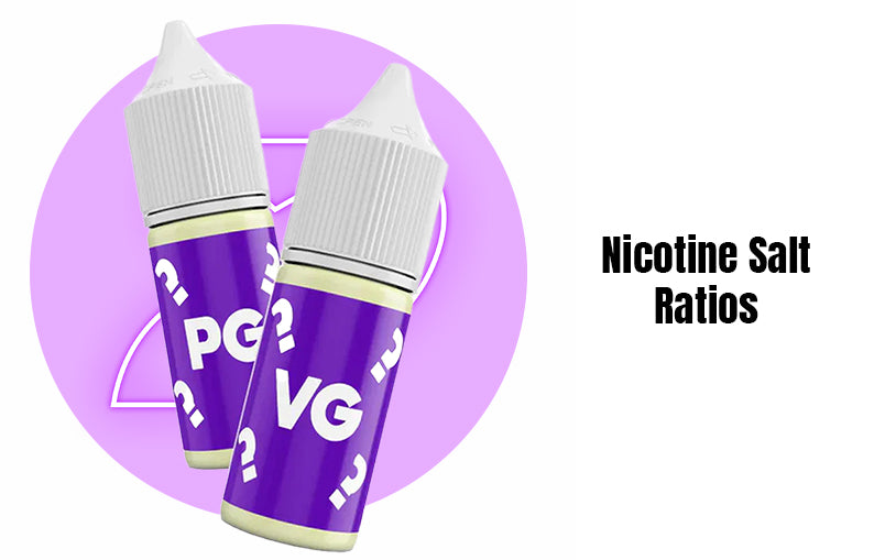nicotine salt VG/PG ratios explained