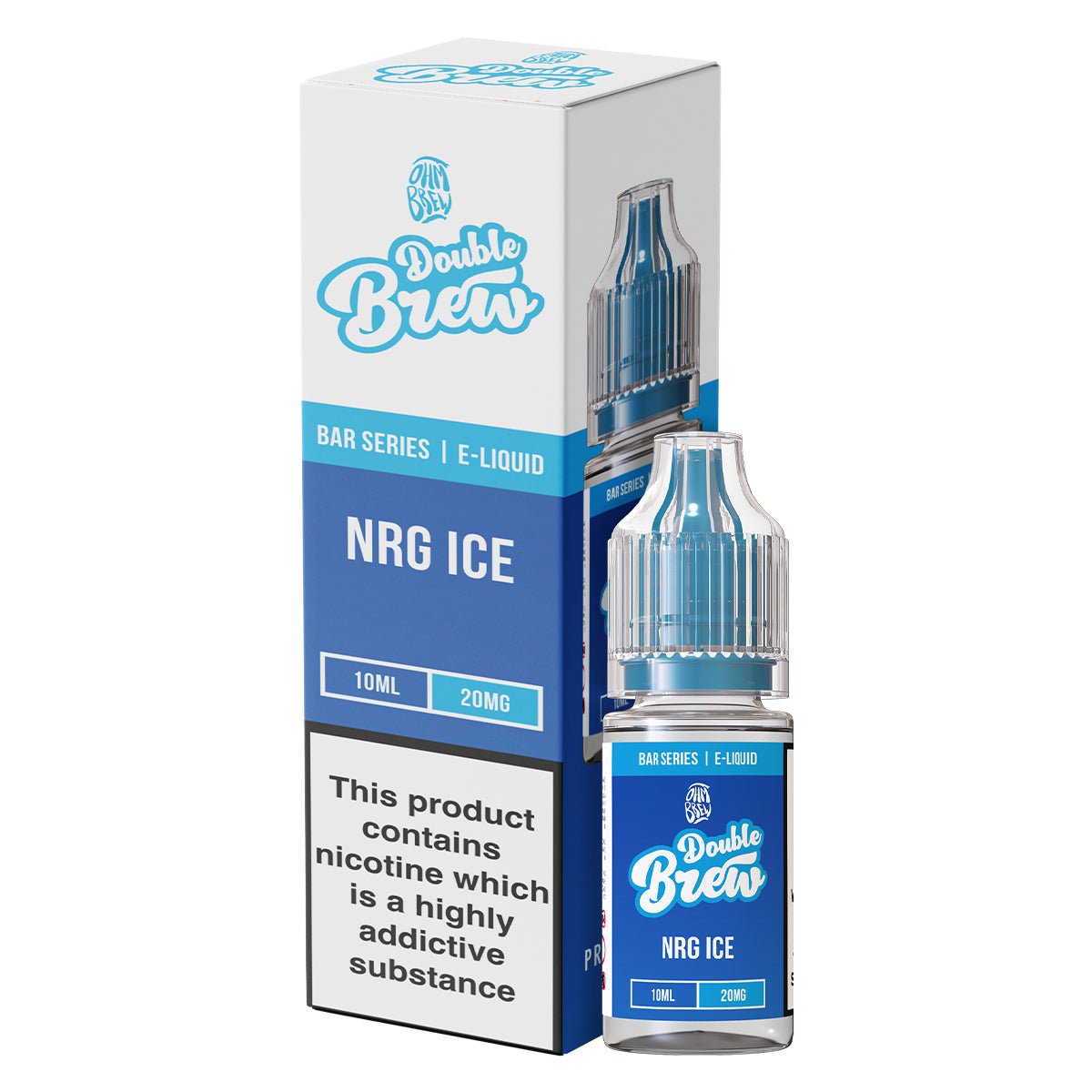 NRG Ice Double Brew 10ml Nic Salt By Ohm Brew - Prime Vapes UK