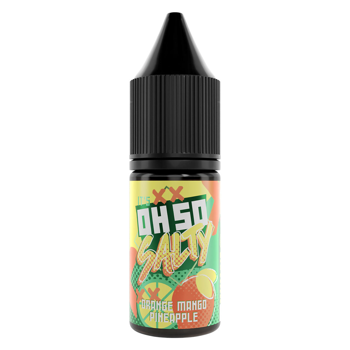 orange mango pineapple oh so salty 10ml nic salt vape juice