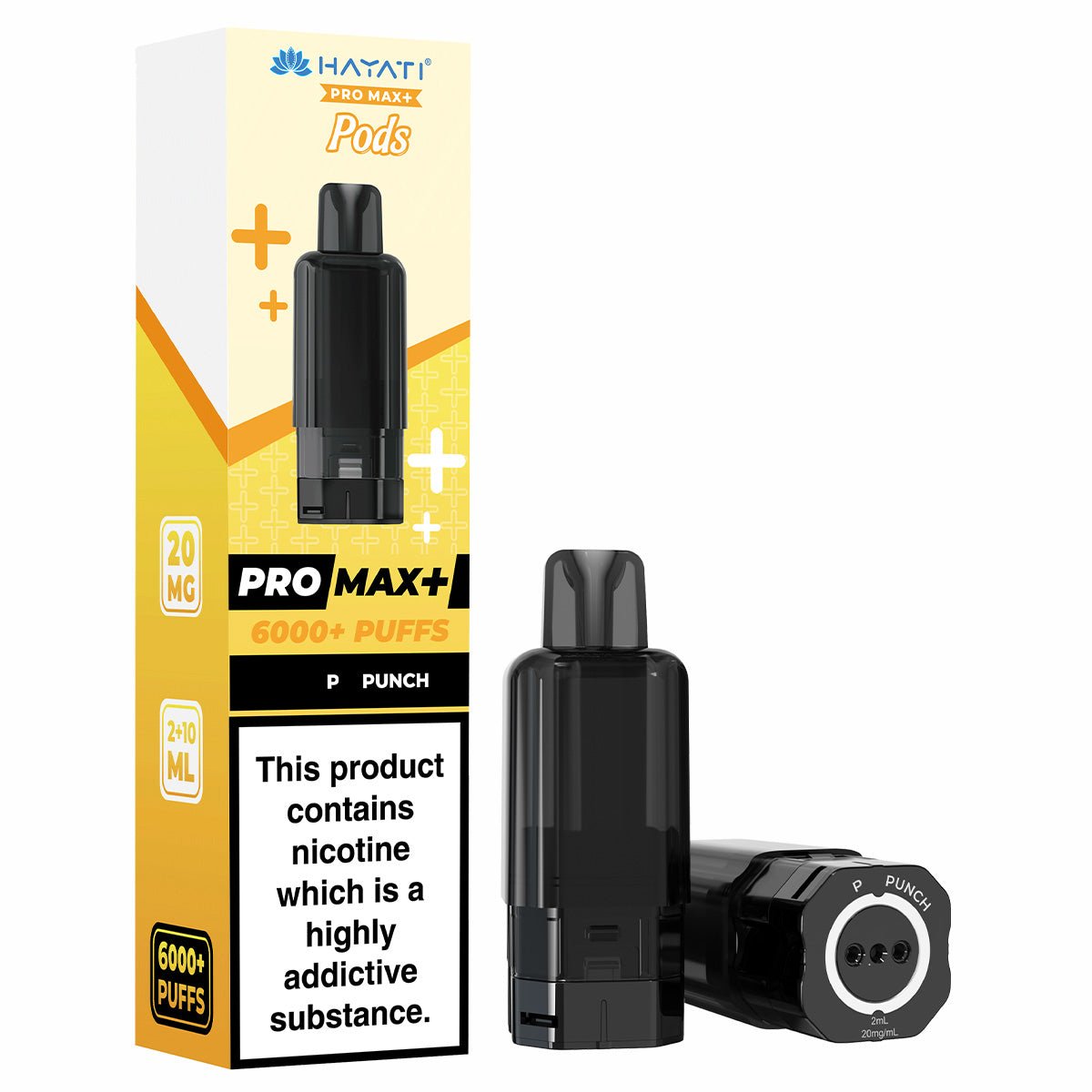 P Punch Pro Max Plus 6k Prefilled Pod by Hayati - Prime Vapes UK