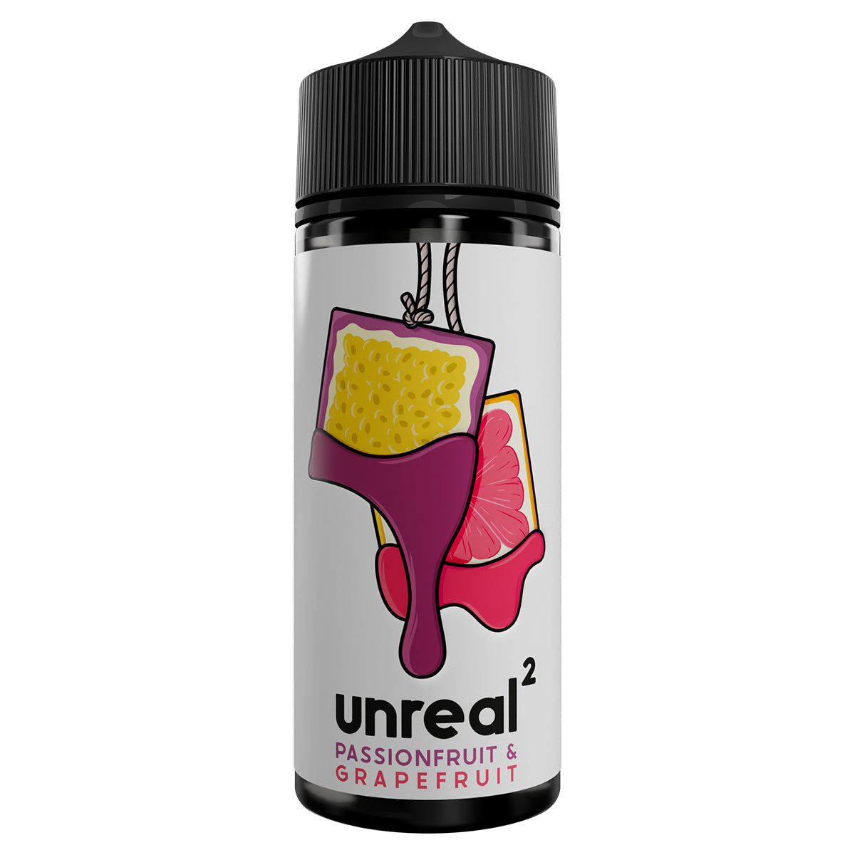 passionfruit grapefruit 100ml shortfill vape juice by unreal 2