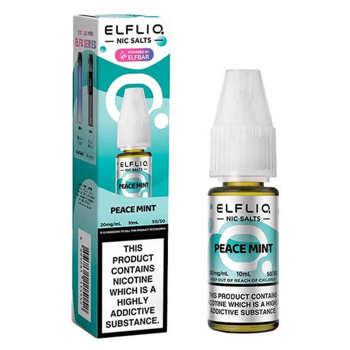 Peace Mint 10ml Nic Salt By Elf Bar Elfliq - Prime Vapes UK