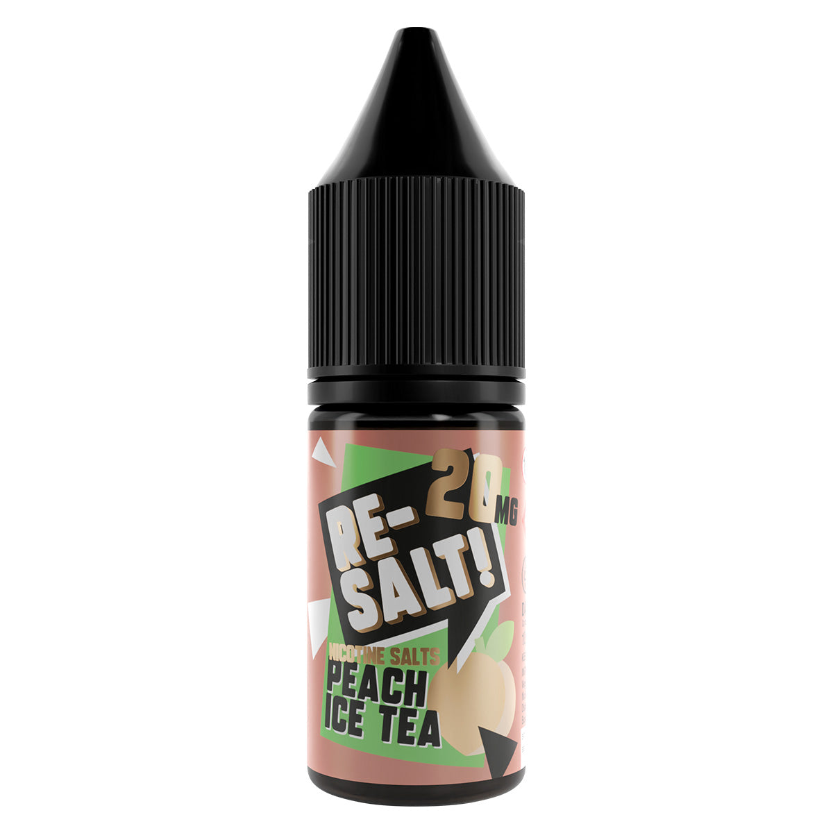 peach ice tea vape juice nic salt by resalt