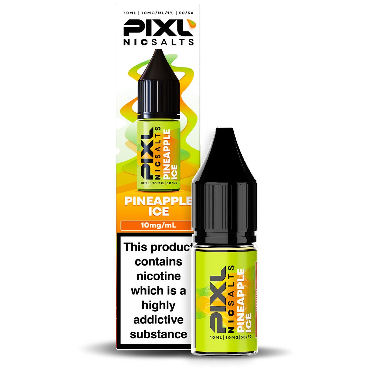 Pineapple Ice 10ml Nic Salt By PIXL Salts - Prime Vapes UK