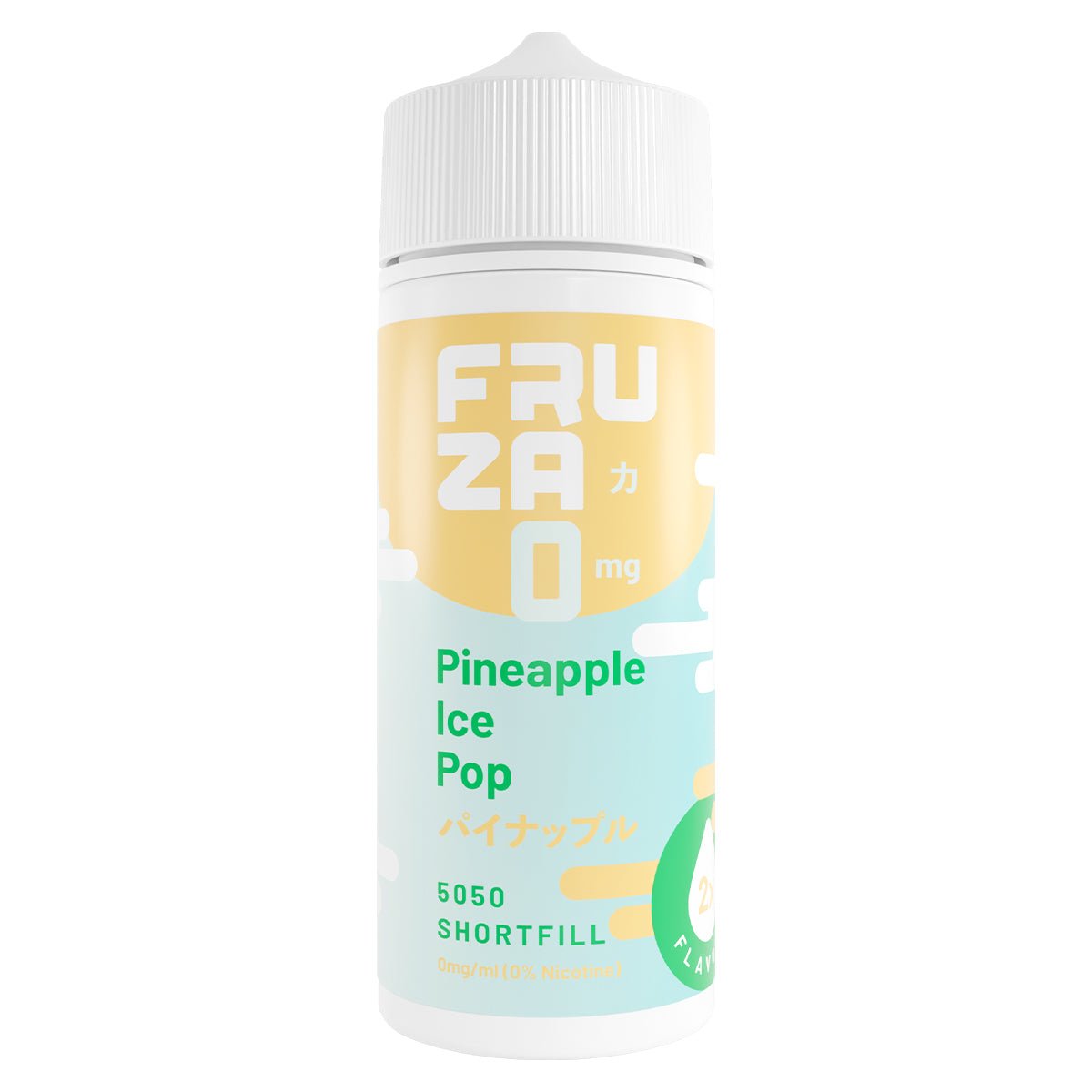 Pineapple Ice Pop 100ml Shortfill By Fruza - Prime Vapes UK