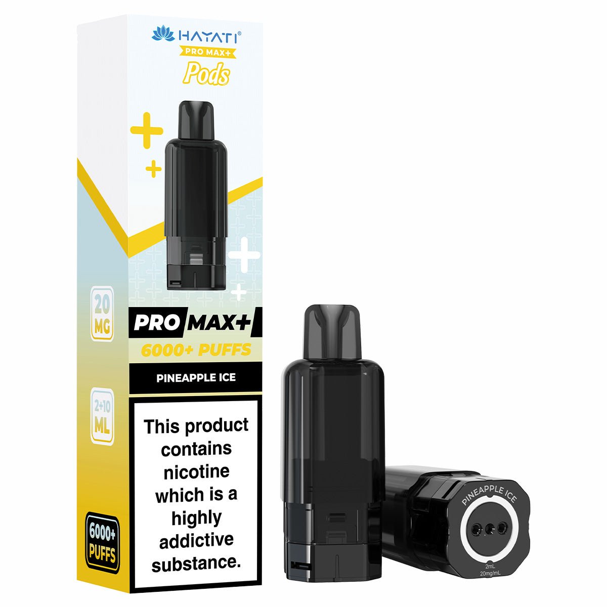 Pineapple Ice Pro Max Plus 6k Prefilled Pod by Hayati - Prime Vapes UK