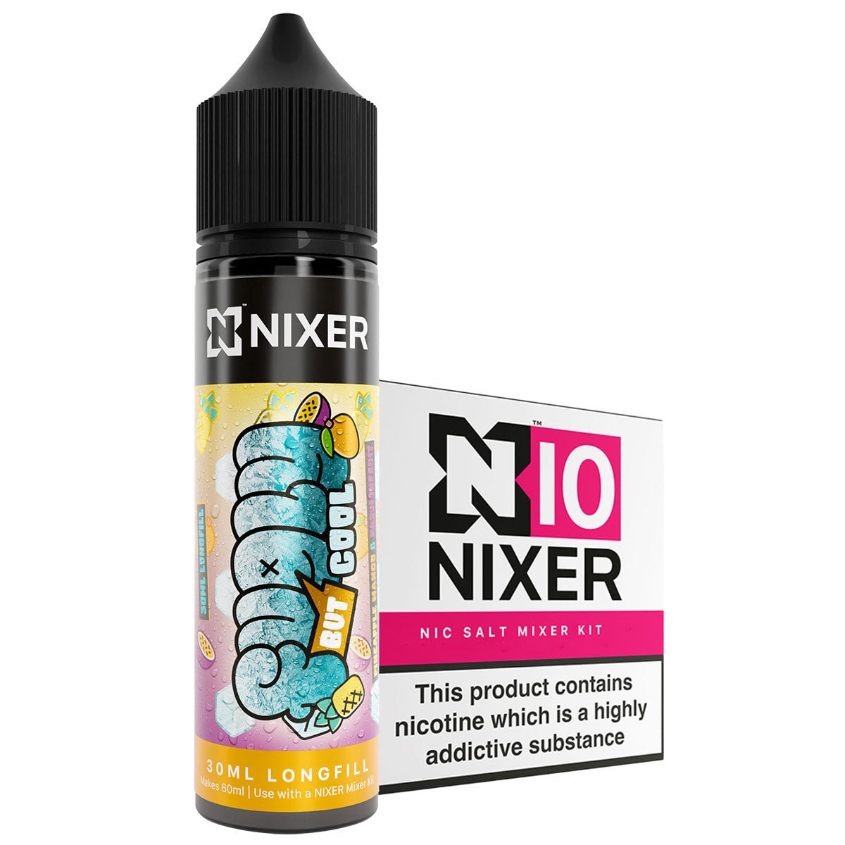 Pineapple Mango Passionfruit 30ml Longfill Concentrate By Nixer x Fugly - Prime Vapes UK
