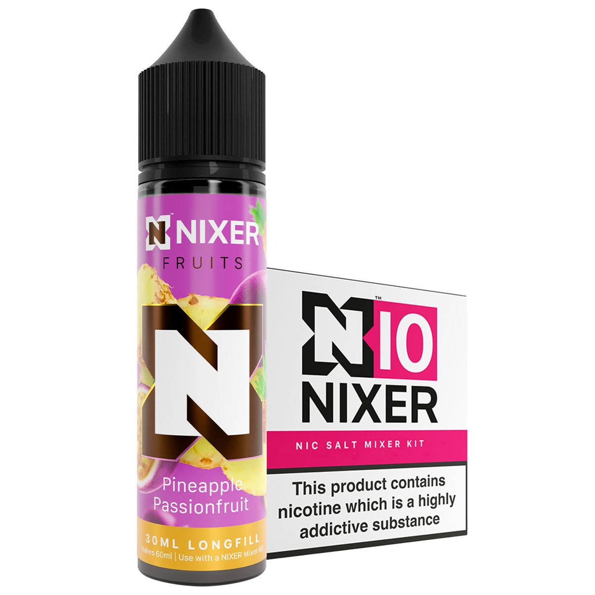 Pineapple Passionfruit 30ml Longfill Concentrate By Nixer - Prime Vapes UK