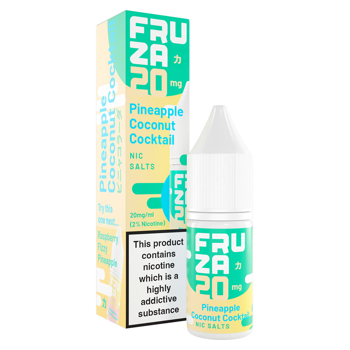 pineapple coconut cocktail 10ml vape juice by fruza