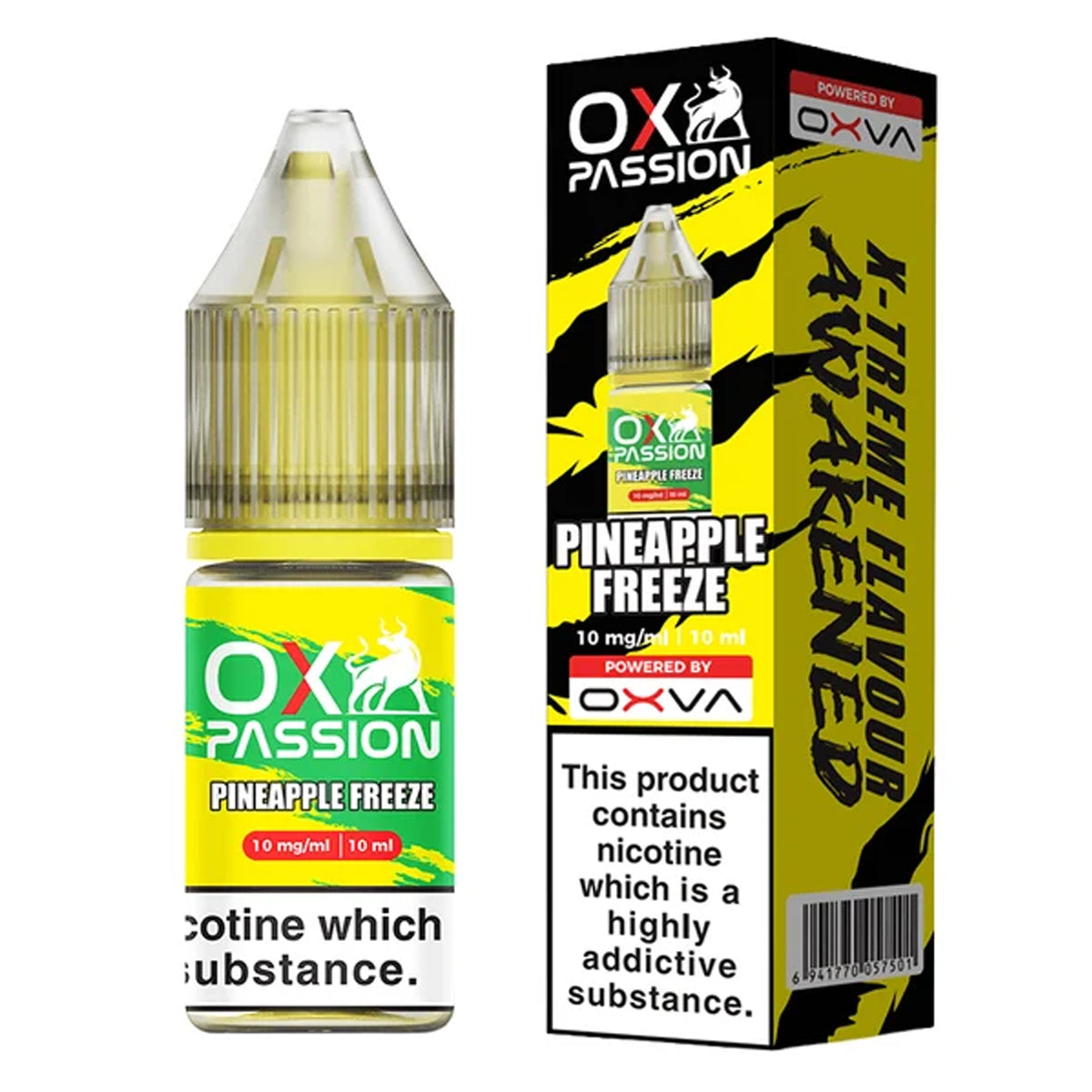 Pineapple Freeze 10ml Nic Salt by OX Passion