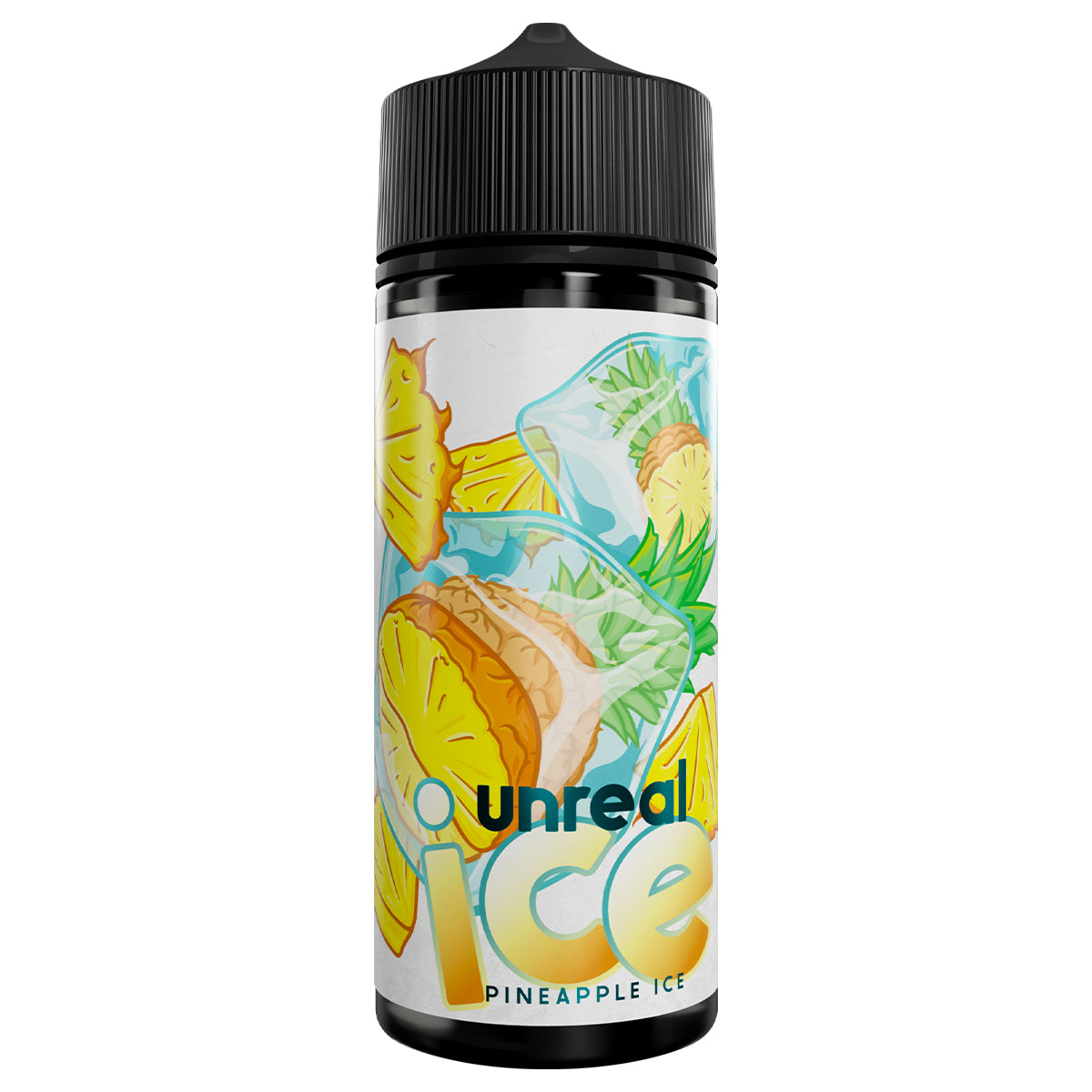 pineapple ice 100ml shortfill vape juice by unreal ice - prime vapes uk
