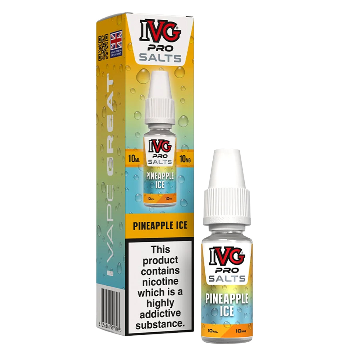 Pineapple Ice 10ml Nic Salt by IVG Pro Salts