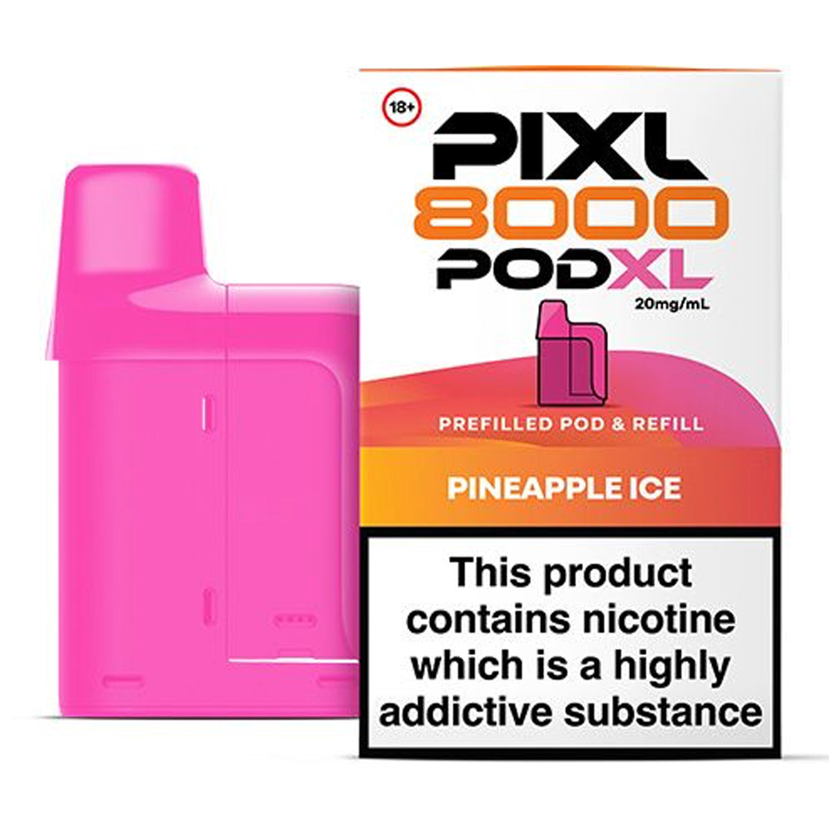 Pineapple Ice Prefilled Pod by PIXL 8000
