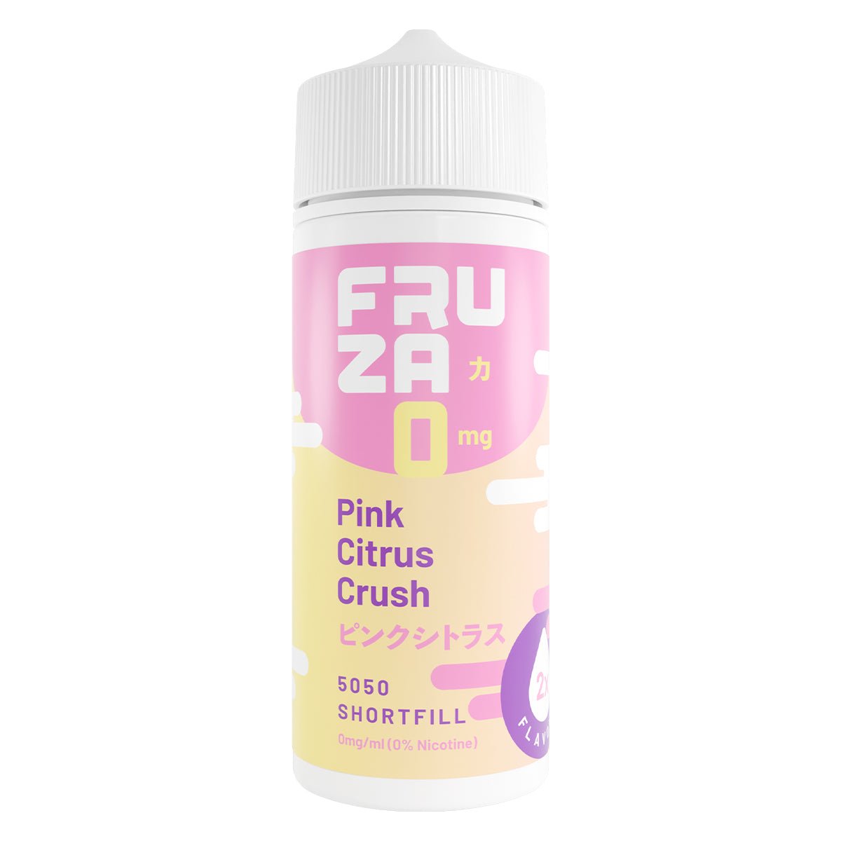 Pink Citrus Crush 100ml Shortfill By Fruza - Prime Vapes UK