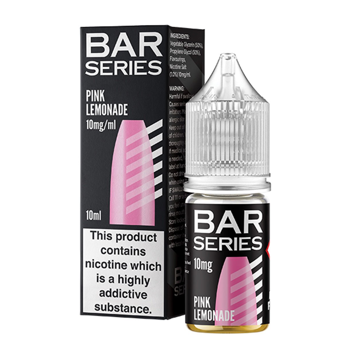 Pink Lemonade 10ml Nic Salt By Bar Series - Prime Vapes UK