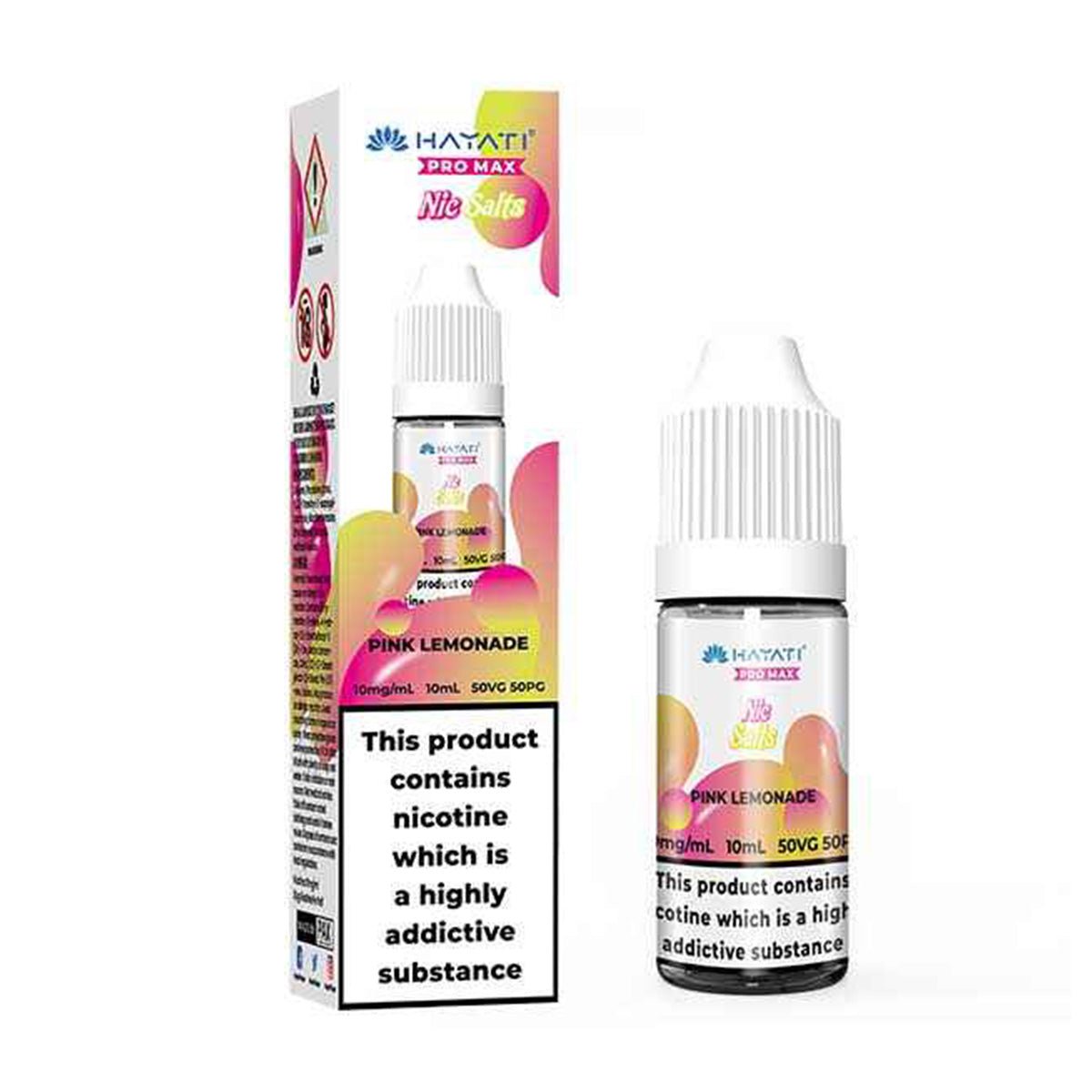 Pink Lemonade 10ml Nic Salt By Hayati - Prime Vapes UK