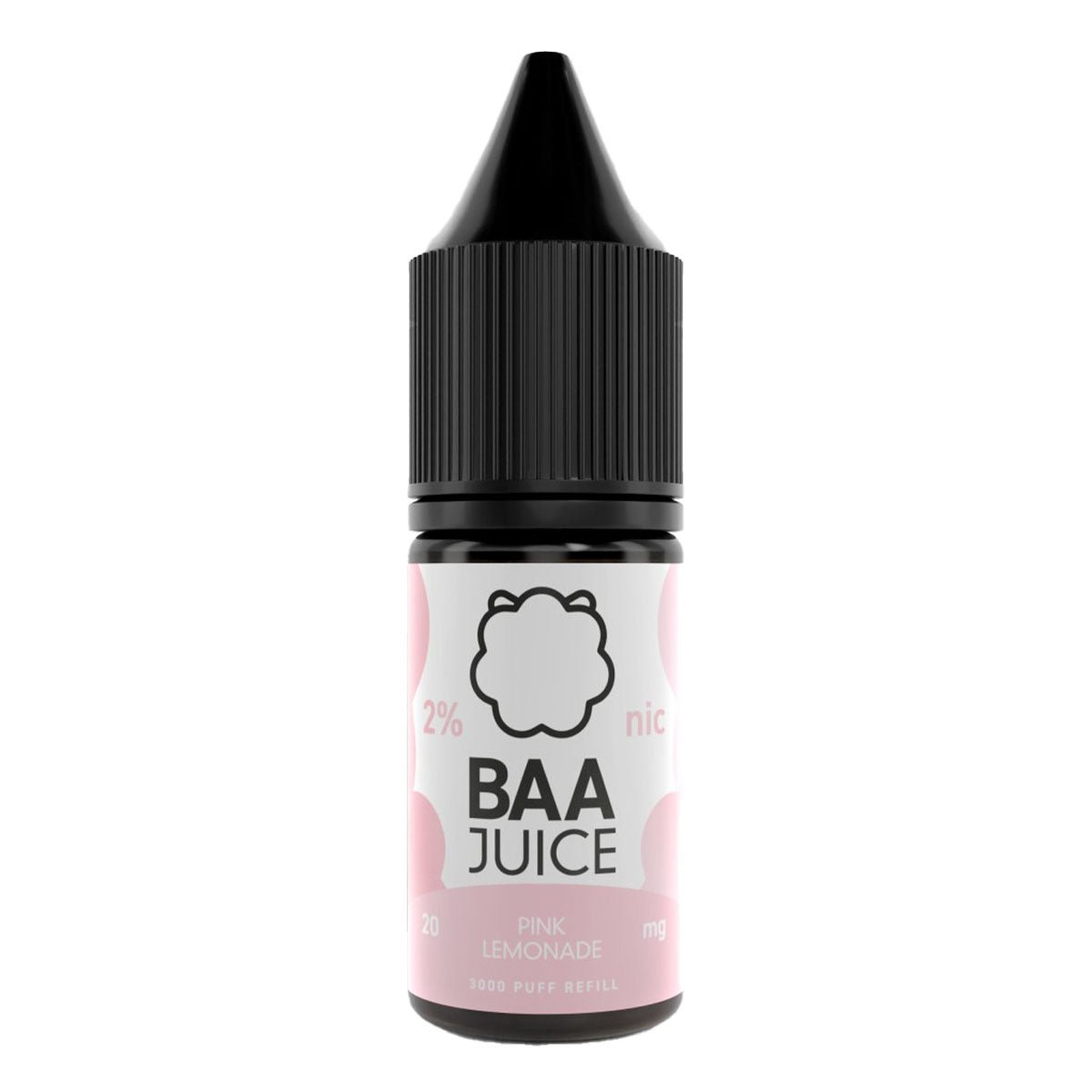 Pink Lemonade 10ml Nic Salt E-liquid By Baa Juice - Prime Vapes UK