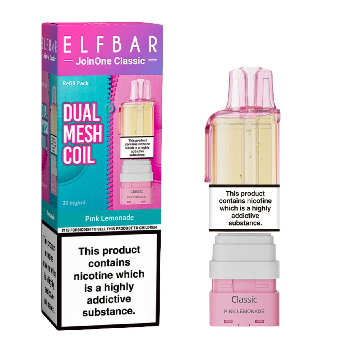 Pink Lemonade JoinOne15 Pre - filled Pod by Elf Bar - Prime Vapes UK