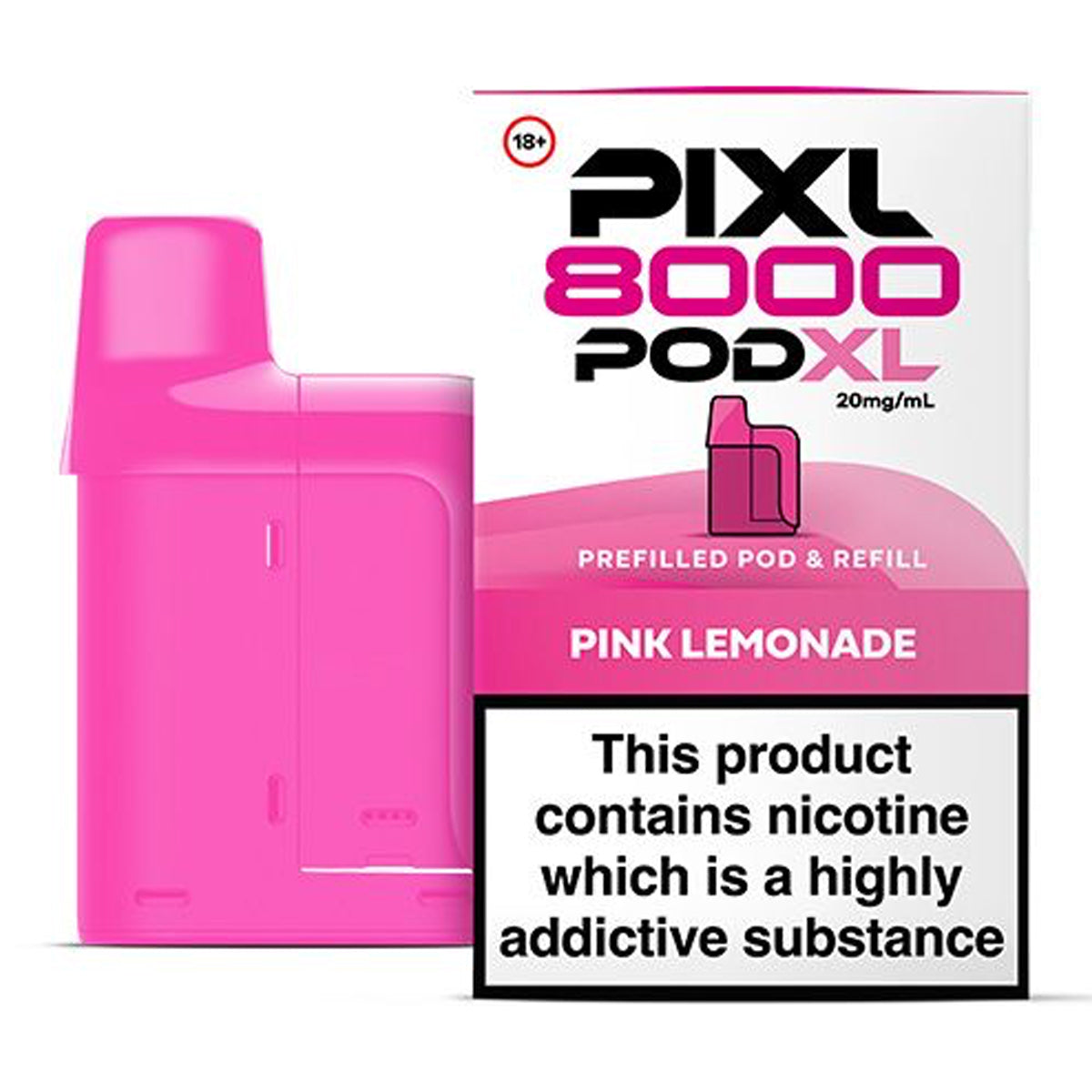 Pink Lemonade Prefilled Pod by PIXL 8000