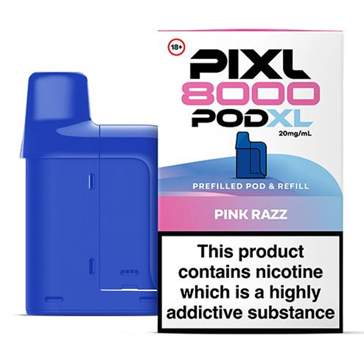 Pink Razz Prefilled Pod by PIXL 8000