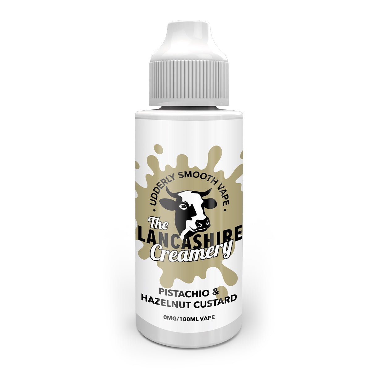 Pistachio & Hazelnut Custard 100ml Shortfill By The Lancashire Creamery - Prime Vapes UK