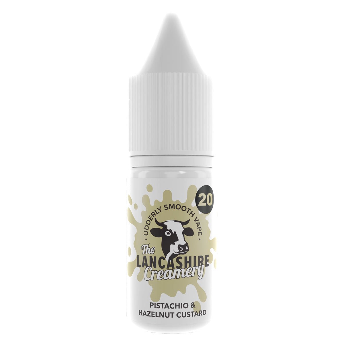 Pistachio & Hazelnut Custard 10ml Nic Salt By The Lancashire Creamery - Prime Vapes UK