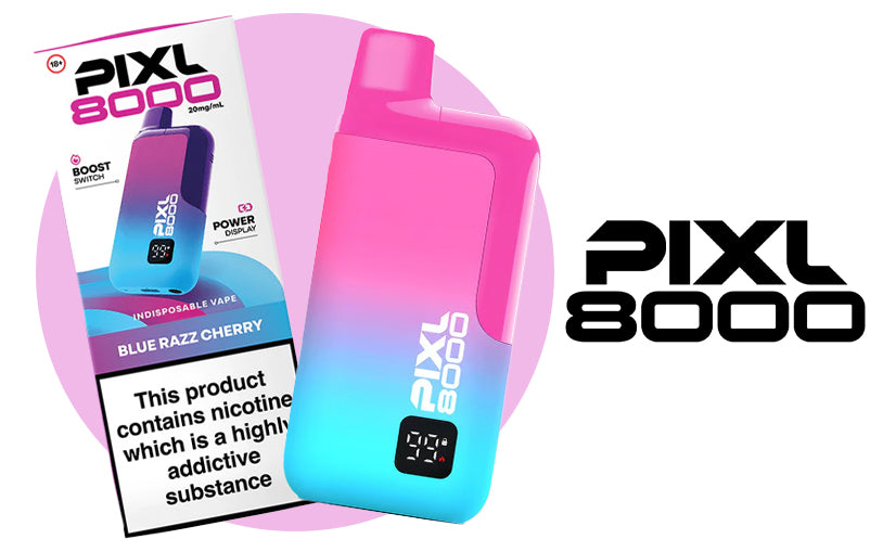 pixl 8000 big puff vape