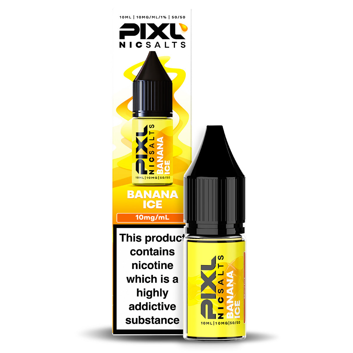 Banana Ice 10ml Nic Salt By PIXL Salts