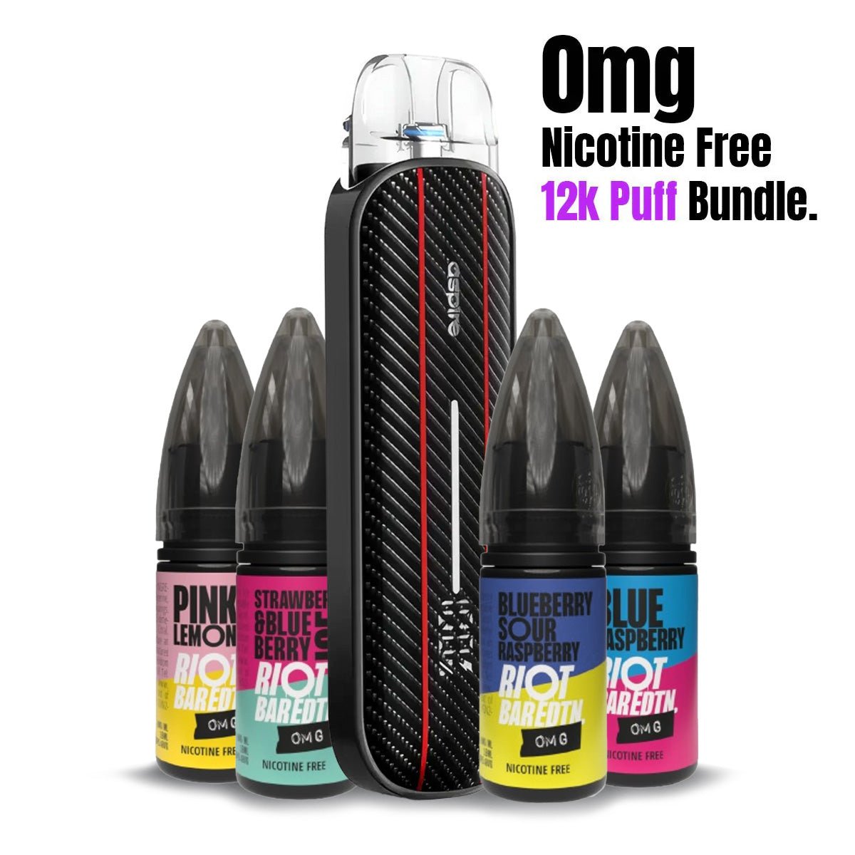 Pixo Aura Zero Nicotine Vape Bundle by Aspire - Prime Vapes UK