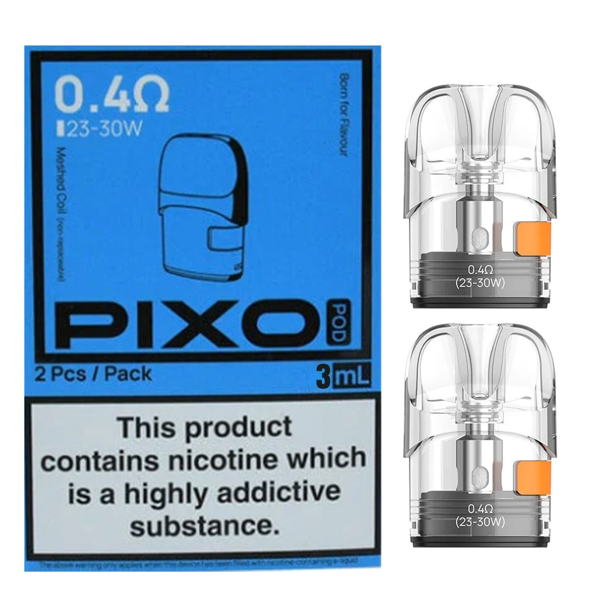 Pixo XL 3ml Replacement Pods By Aspire - Prime Vapes UK