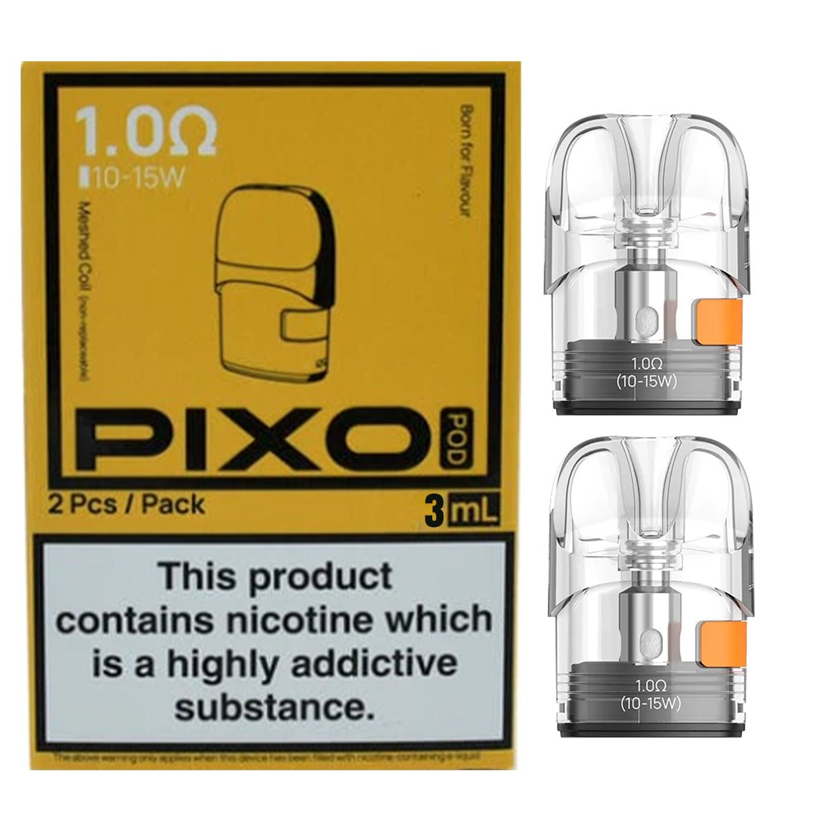 Pixo XL 3ml Replacement Pods By Aspire | XL Pixo Pods Prime Vapes UK Pixo XL 3ml Replacement Pods By Aspire | XL Pixo Pods Prime Vapes UK