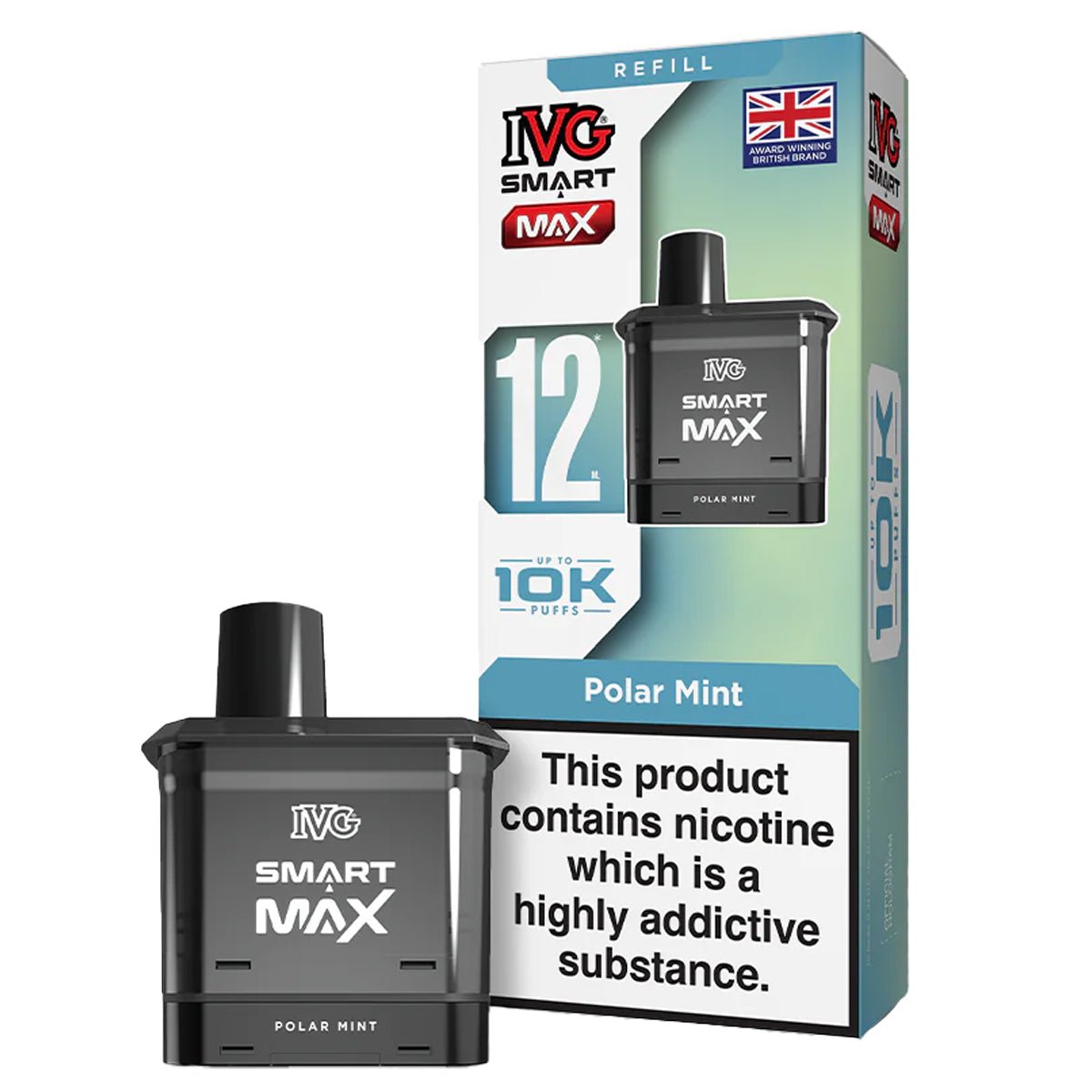 Polar Mint Pre - filled Pod by IVG Smart Max - Prime Vapes UK