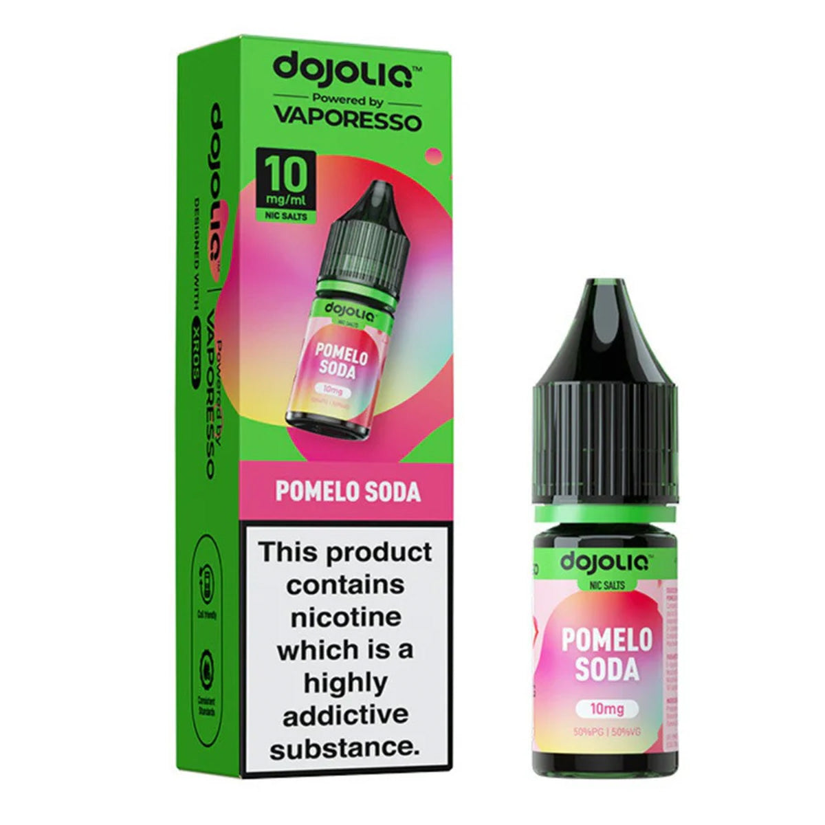 pomelo soda dojoliq 10ml nic salt vape juice by vaporesso
