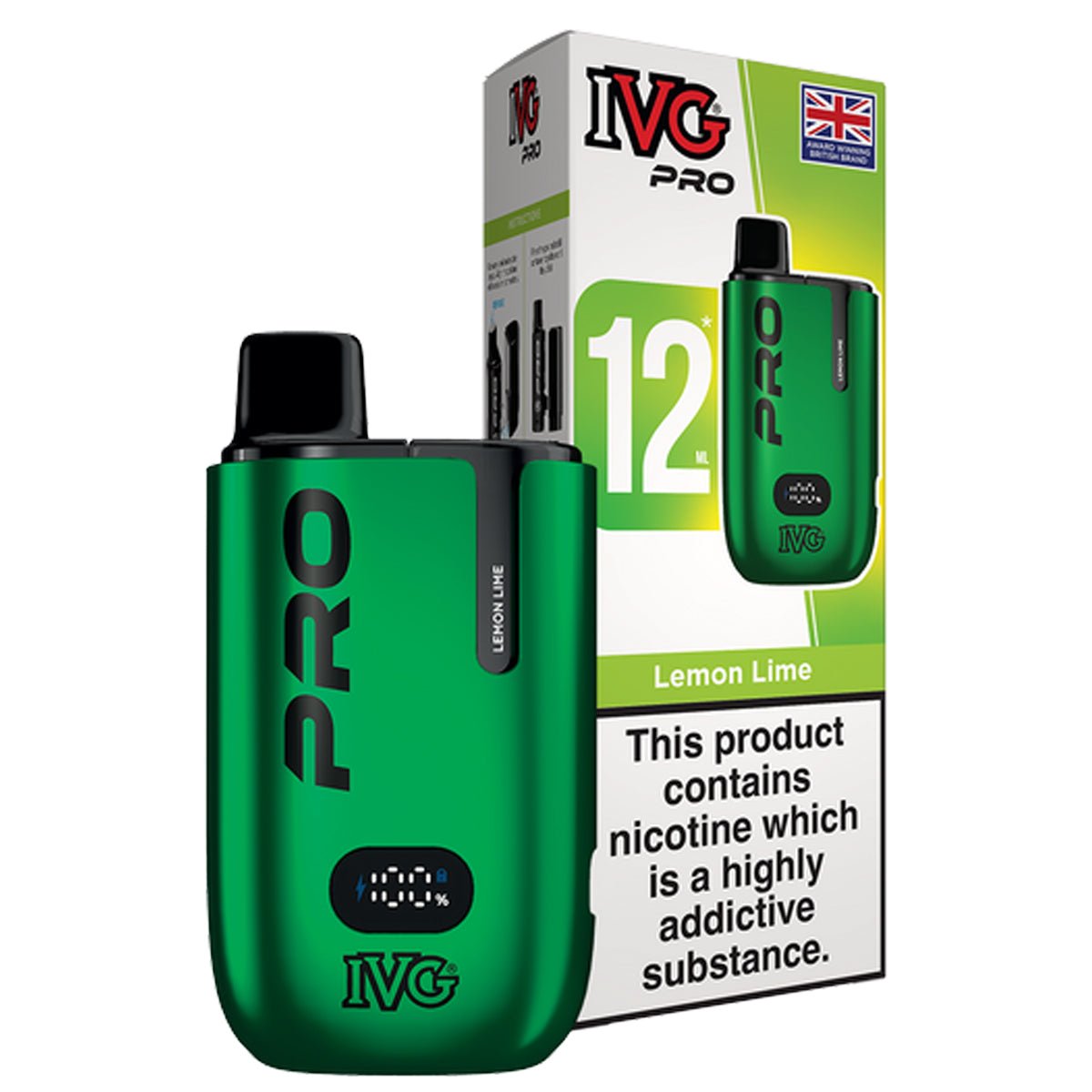 Pro 12 Pre - Filled Pod Kit by IVG - Prime Vapes UK