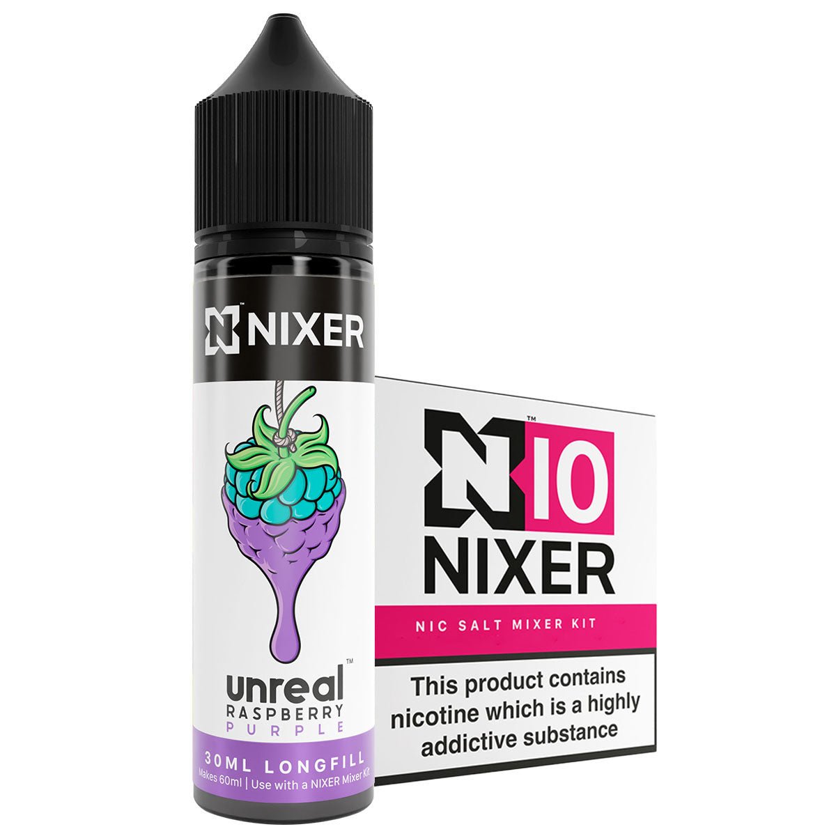 Purple 30ml Longfill Concentrate By Nixer x Unreal - Prime Vapes UK