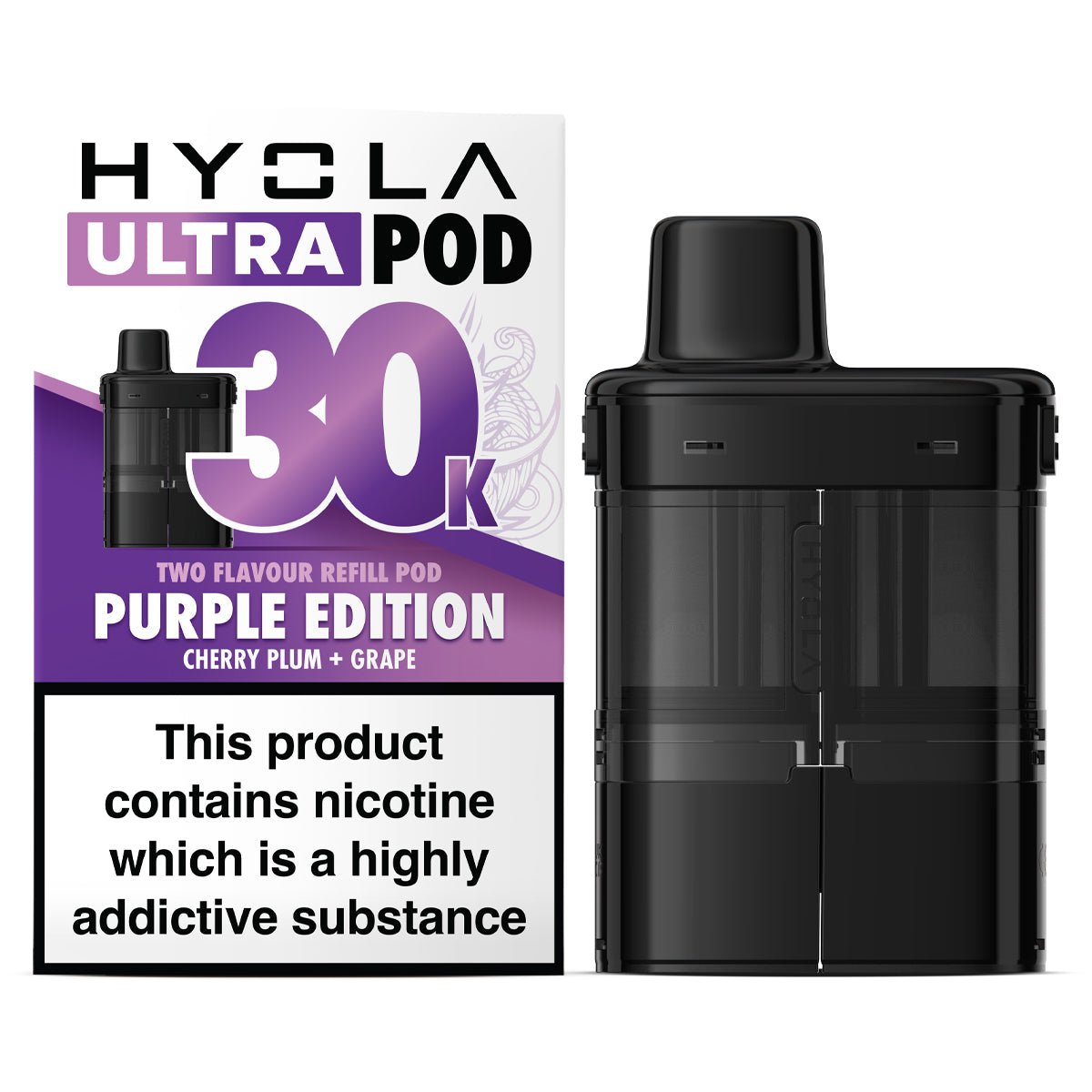 Purple Edition Pre - Filled Pods by Hyola Ultra - Prime Vapes UK