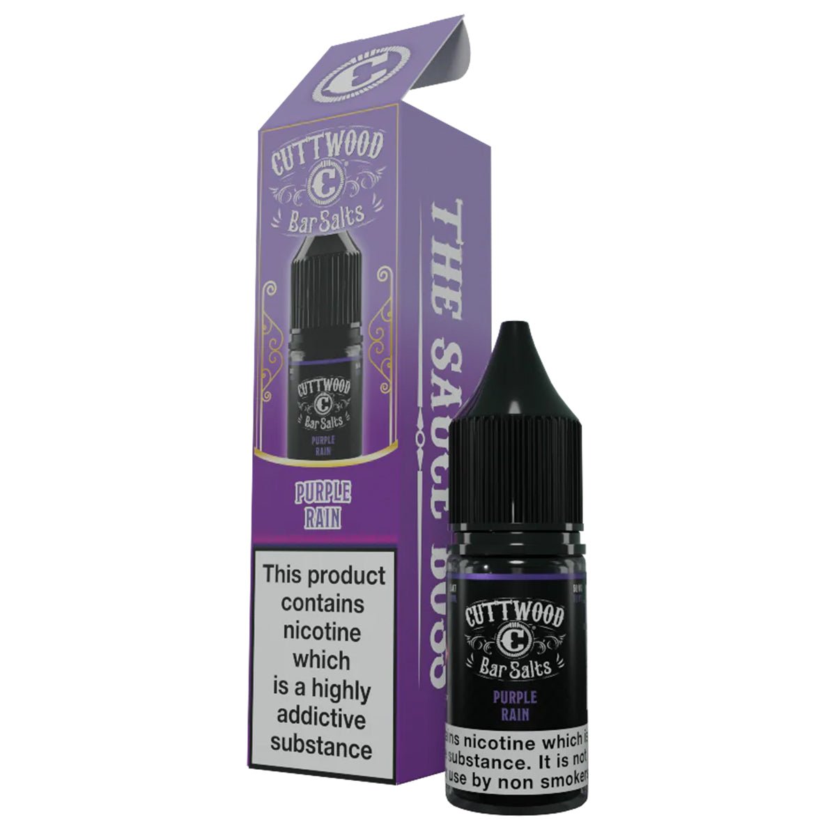 Purple Rain 10ml Nic Salt E-liquid By Cuttwood Bar Salts - Prime Vapes UK