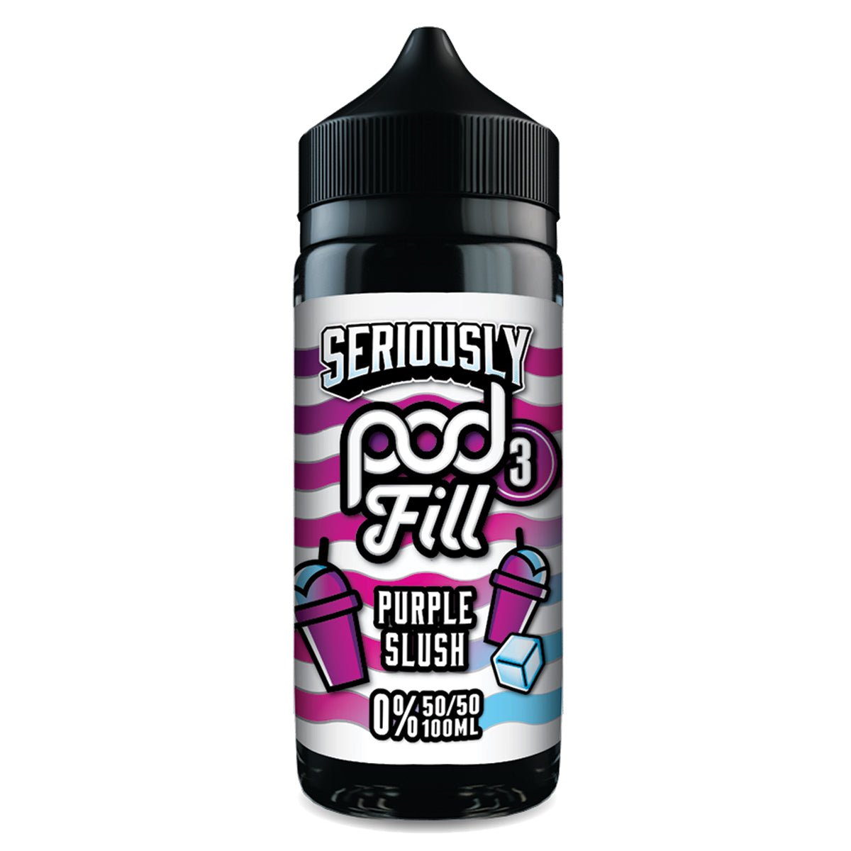 Purple Slush 100ml Shortfill By Seriously Pod Fill 3 - Prime Vapes UK