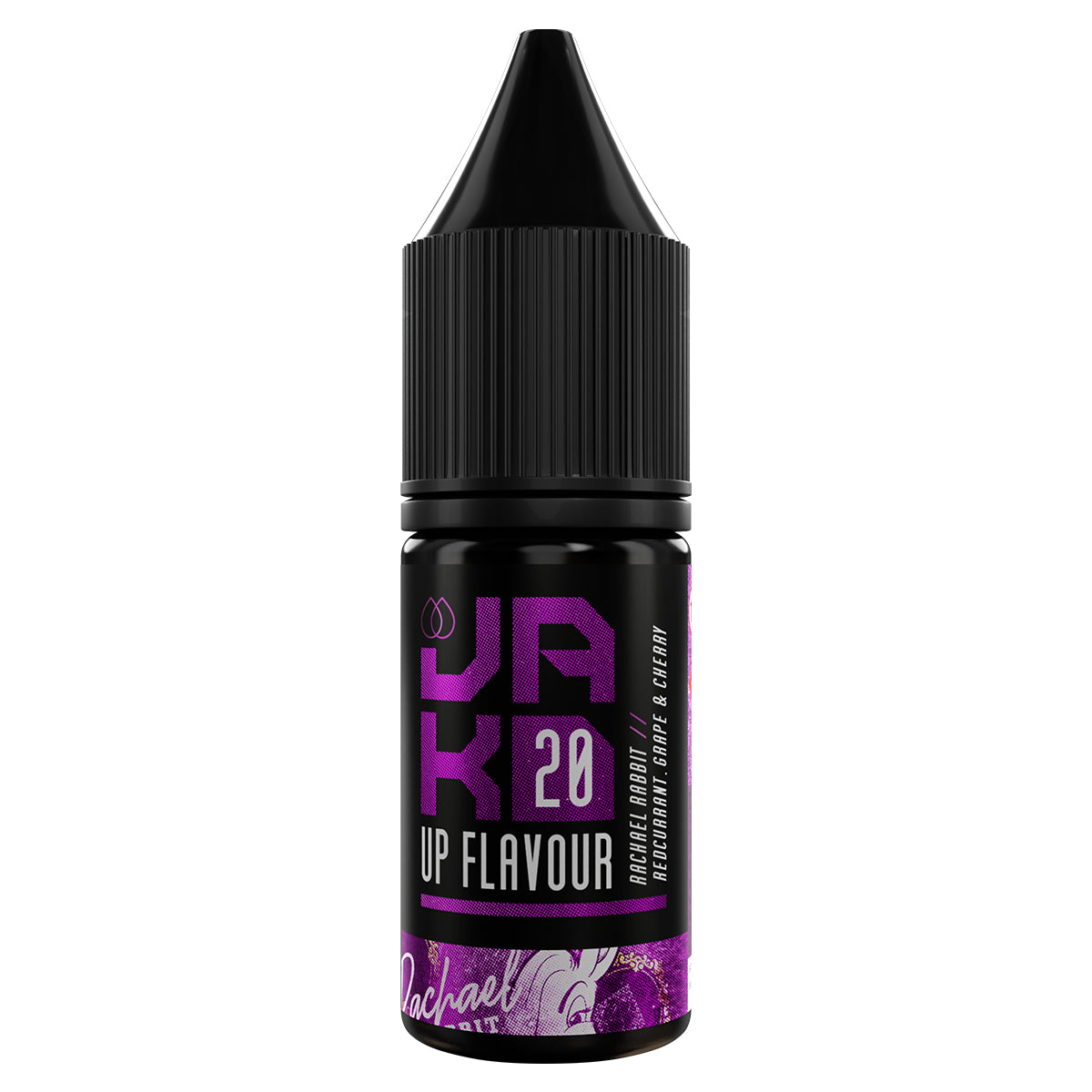 racheal rabbit redcurrant grape cherry 10ml nic salt vape juice by jakd - prime vapes uk