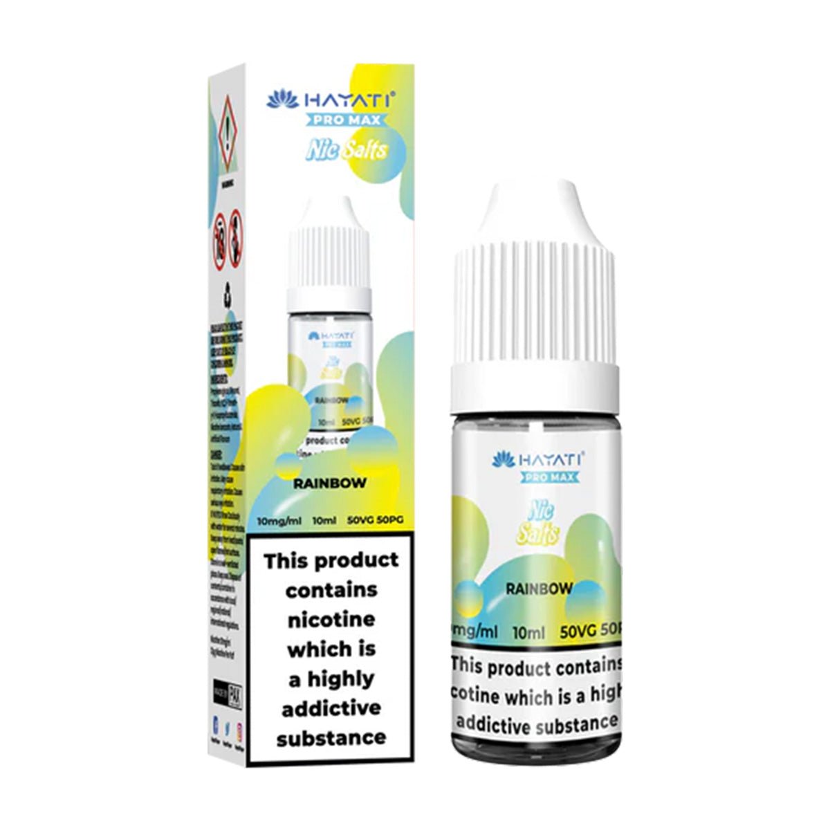 Rainbow 10ml Nic Salt By Hayati - Prime Vapes UK