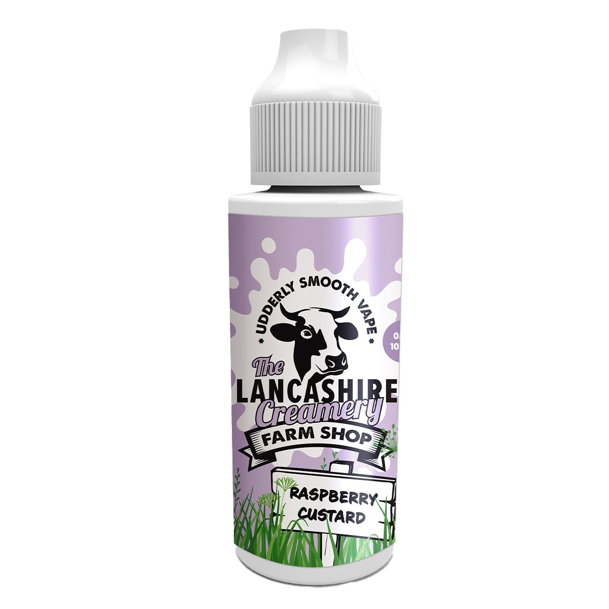 Raspberry Custard 100ml Shortfill By The Lancashire Creamery - Prime Vapes UK