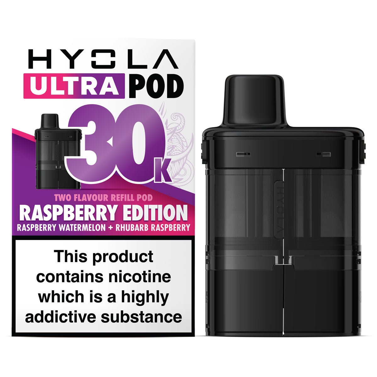 Raspberry Edition Pre - Filled Pods by Hyola Ultra - Prime Vapes UK
