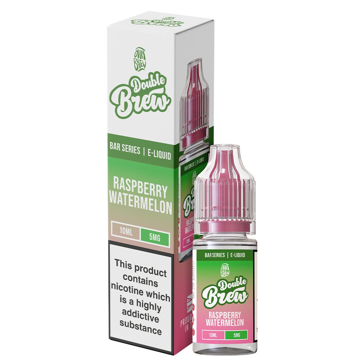 Raspberry Watermelon Double Brew 10ml Nic Salt By Ohm Brew - Prime Vapes UK