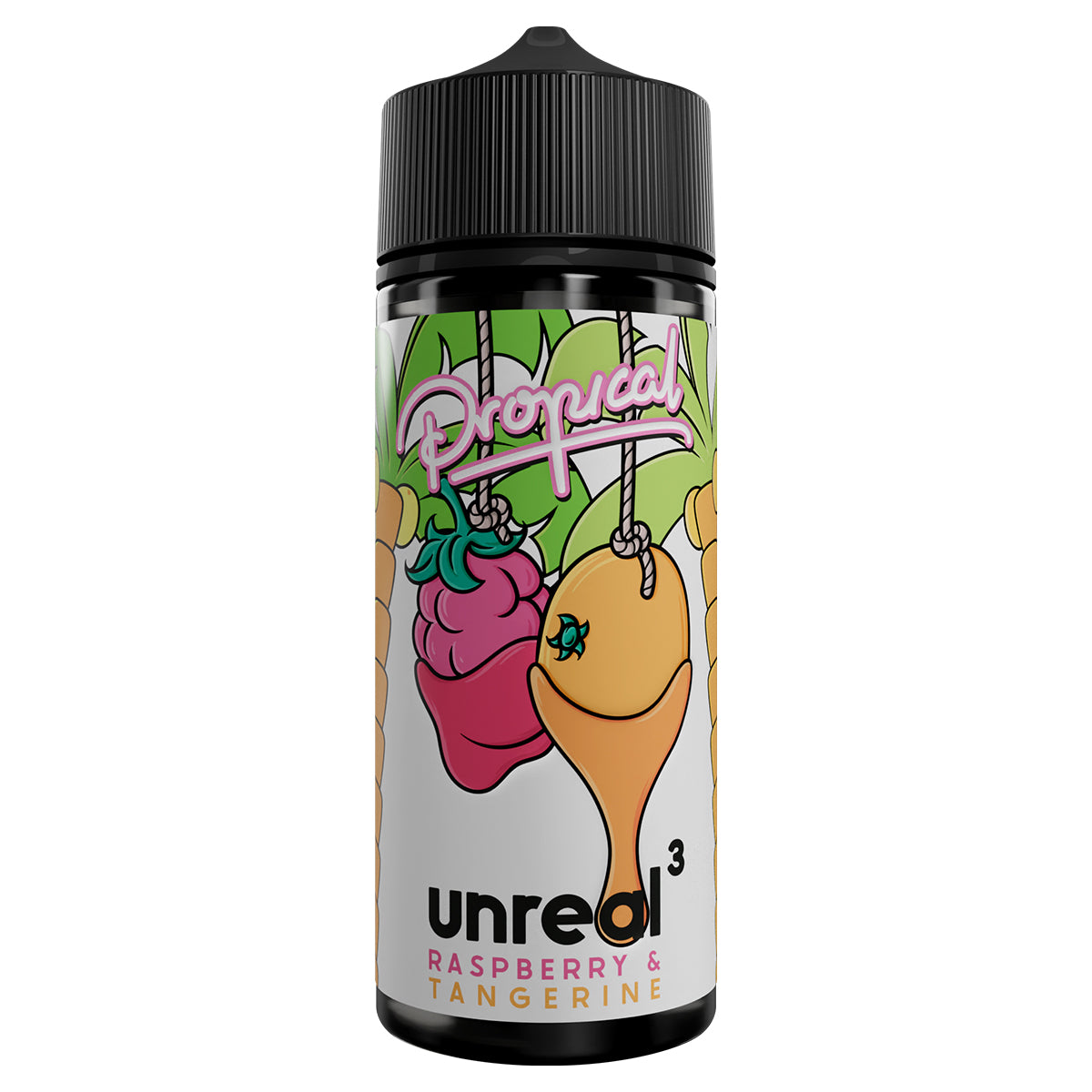 raspberry tangerine 100ml vape juice shortfill by unreal 3 - prime vapes uk