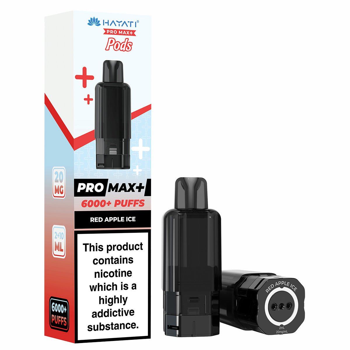 Red Apple Ice Pro Max Plus 6k Prefilled Pod by Hayati - Prime Vapes UK