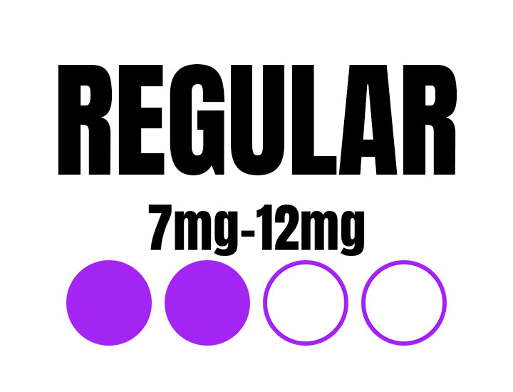 regular strength nic pouches